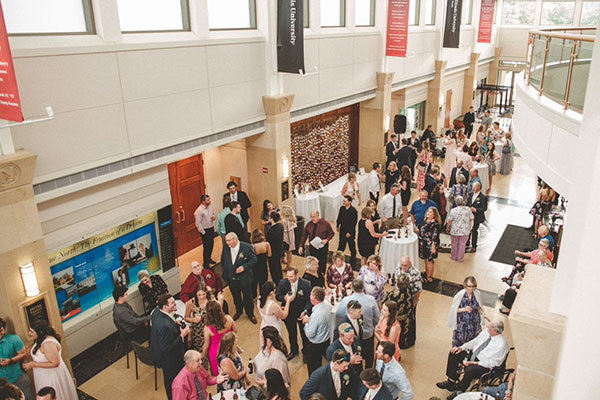 Full hall event set up